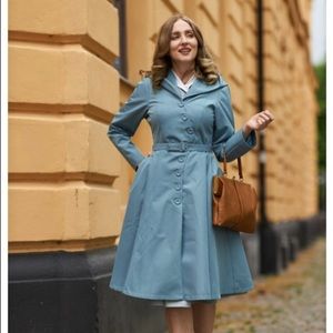 BNWT Miss Candyfloss Lorin Minty Coat size S
